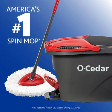 O - Cedar EasyWring Microfiber Spin Mop System - InspiredGrabs.com